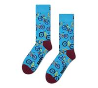 Happy Socks Mountain Bike Sock - Calcetines para bicicleta, multicolor, 38-42