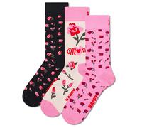 Happy Socks Mujer Calcetines, 3er Paquete - Mother´S Day , Regalo, Mezclados Far