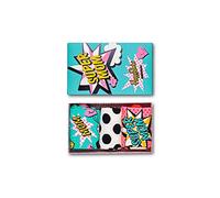 Happy Socks Mother's Day Gift Box Calcetines, Multicolor (Multicolour 430), 4/7 (Talla del Fabricante: 36-40) (Pack de 3) para Mujer