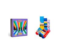 Happy Socks Pack 3 calcetines set de regalo The Beatles x Happy Socks. Multicolor