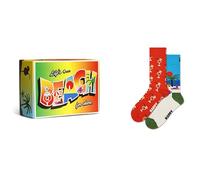 Happy Socks Pack de 2 calcetines bajos sostenibles - Estilo de vida playero para hombre y mujer - Talla 41-46