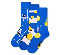 Happy Socks Paquete De 3 Unisex Calcetines - Caja De Regalo, Colores Mezclados