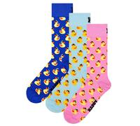 Happy Socks Paquete De 3 Unisex Calcetines - Caja De Regalo, Colores Mezclados