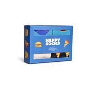 Happy Socks Paquete de 4 calcetines Lite Food, color azul, 36-40