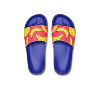 Happy Socks Sandalias de verano para piscina y playa, estilo nubes y plátano (FR/ES, Números, 40, 41, Regular, Regular, Toboganes de plátano)