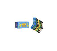 HAPPY SOCKS Set de calcetines para hombre 7 DAYS, paquete de 7, talla 41-46, azul azul