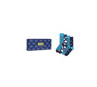 HAPPY SOCKS Set de calcetines para hombre BIKE SOCKS, paquete de 4, talla 41-46, azul azul