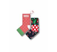 HAPPY SOCKS Set de regalo de calcetines de hombre X-MAS, paquete de 3, azul marino 41-46 azul oscuro