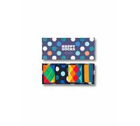 Happy Socks 4-Pack Multi-Color Socks Gift Set Calcetines, Multicolor, S-M Unisex Adulto