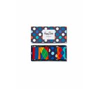 HAPPY SOCKS Set de regalo para mujer BIG DOTS, paquete de 4, talla 36-40, multicolor multicolor