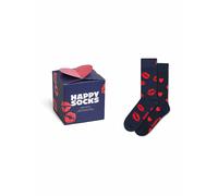 HAPPY SOCKS Set de regalo para mujer, paquete de 2, VALENTINES 36-40 azul azul oscuro
