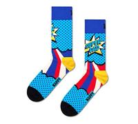 Happy Socks Super Dad Sock Calcetines, Multicolor (Multicolour 630), 7/10/2019 (Talla del Fabricante: 41-46) para Hombre