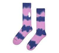 Happy Socks Tie-Dye Stripe Sneaker Sock Calcetines, Rosa, 54-58 Unisex Adulto