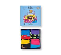 Happy Socks Unisex Baby Beatles Box Set Socks, Assorted, 0-12 Months (4er Pack)