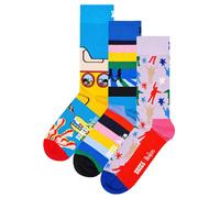 Happy Socks Unisex Calcetines,3er Paquete - The Beatles Regalo Set,Caja de