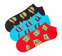 Happy Socks Unisex Calcetines Bajos para Zapatillas Suaves como la Seda Bambus,