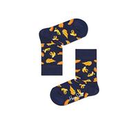 Happy Socks Unisex Kids Stripe Calcetines, Marine, 7-9 Years