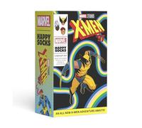 Happy Socks x Marvel™ Edition - Calcetines de algodón en divertidas cajas de regalo, Marvel X-Men - Set de regalo (3 unidades), 38-42