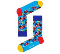 Happy Socks X Rolling Stones Mujer Azul Limited Edición Stars Calcetines 5.5-9.5
