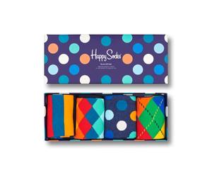 Happy Socks XFAT08-2000 - Caja de regalo, color amarillo