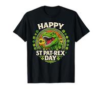 Happy St Pat Rex Day T Rex Dinosaurio Dino Saurus Niños Camiseta
