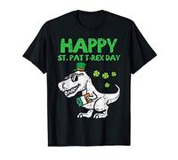 Happy St Pat Trex Day St Patricks Day Dinosaur Kids Boys Camiseta