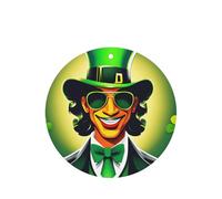 Happy St Patrick's Day - Juego de ambientador colgante, tarjetas redondas de fragancia de lavanda para interiores de automóviles, paquete de 10/24 tarjetas