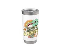 Happy St Patrick's Day Lucky Irish Celebration Vaso térmico de acero inoxidable de doble pared
