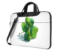 Happy St. Patrick's Day With A Shamrock - Funda acolchada para laptop de 15.6 pulgadas, para mujeres y hombres