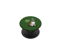 Happy St. Pawtrick's Day - Boxer Día de San Patricio PopSockets PopGrip Adhesivo