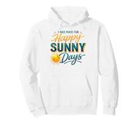 Happy Sunny Days Sonriente Sol Verano Amante Sudadera con Capucha