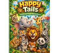 Happy Tails: Wild and Free Adventure (Happy Tails Coloring Book Series)