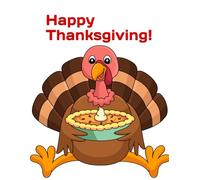 Happy Thanksgiving!: Coloring and Activity Book for Children