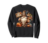 Happy Thanksgiving GNOME For Women Men Kids Fall Pumpkin Sudadera