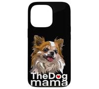Happy The Dog Mama Chihuahua Perro Chiwawa de Pelo Largo Carcasa para iPhone 13 Pro