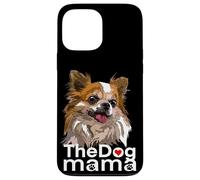Happy The Dog Mama Chihuahua Perro Chiwawa de Pelo Largo Carcasa para iPhone 13 Pro MAX