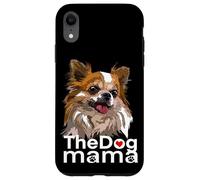 Happy The Dog Mama Chihuahua Perro Chiwawa de Pelo Largo Carcasa para iPhone XR