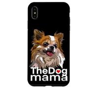Happy The Dog Mama Chihuahua Perro Chiwawa de Pelo Largo Carcasa para iPhone XS MAX