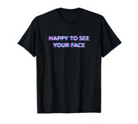 Happy To See Your Face Teacher Back To School Welcome Back Camiseta gráfica económica