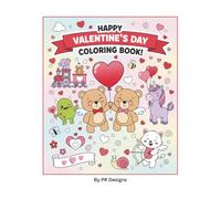 Happy Valentine's Day Coloring Book