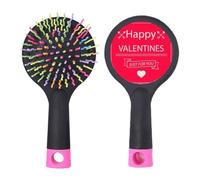 Happy Valentine's Day Just For You - Cepillo para desenredar el cabello, base de cojín