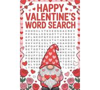 Happy Valentine's Word Search: 74+ Fun & Romantic Puzzles for Adults, Kids and Teens | Large Print Love-Themed Brain Games with 1100+ Unique Words