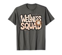 Happy Wellness Squad Fitness OT Nurse Camp PTA PE Gym Tribe Camiseta