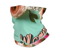 Happy Women'S Day Flowers Have Pink Coral and White Flowers Printed Headscarf Headband, Mens And Women's Towel, Multifuncional Sports Mask