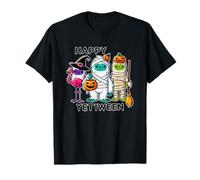 Happy Yetiween celebra la diversión de Halloween con Lindos Monstruos Camiseta