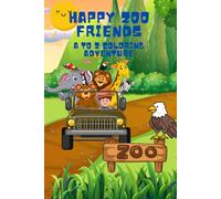 Happy Zoo Friends: A to Z Coloring Adventure