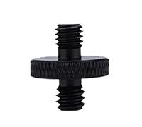 Happyaer Tornillo de conversión para trípode, rosca adaptadora para accesorios de trípode, montaje de cámara 1/4 hembra/1/4 macho a M6, aluminio