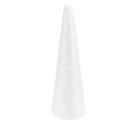 Happyami 1PC Cono de Espuma Artesanal Molde de Cono de Espuma Modelado Espuma árbol de Navidad para Bricolaje Proyectos de Artesanía árbol de Navidad 30CM