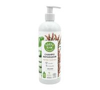 HappyBio Champú Natural Reparador con Aloe Vera y Quinoa BIO 450ml