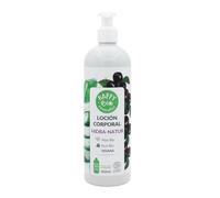 HappyBio Loción Corporal BIO con Aloe Vera y Açai 450 ml - Hidratante Antioxidante - Nutritiva, Vegana y de Rápida Absorción - Cosmética Natural Certificada COSMOS